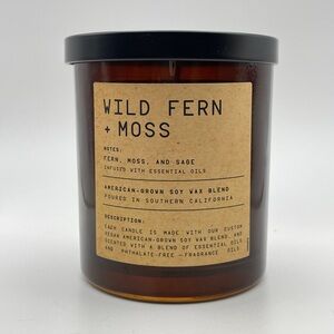LEOBEN CO CANDLE WILD FERN & MOSS 1 WICK 9 oz